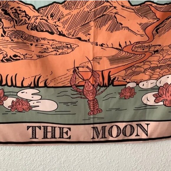 Urban Outfitters The Moon Tarot Tapestry 50 X 60 Large - Picture 5 of 6